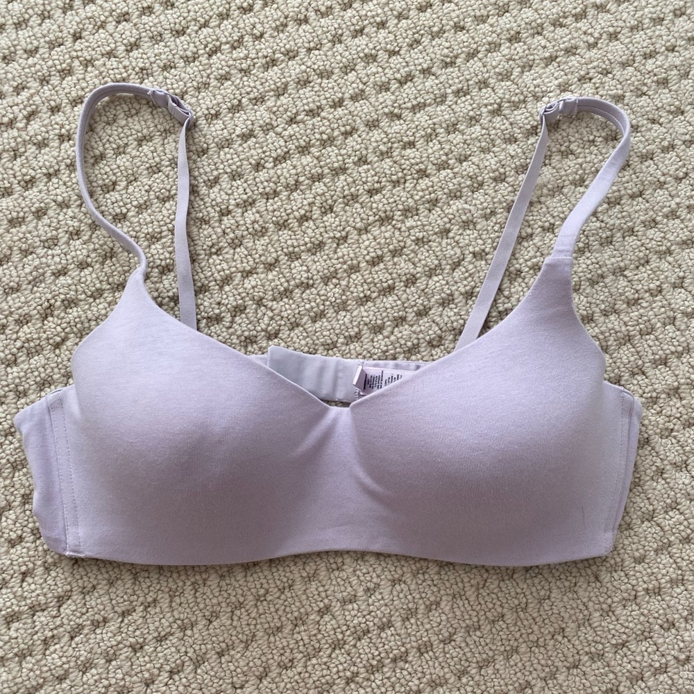 Skims lilac tshirt bra 38C